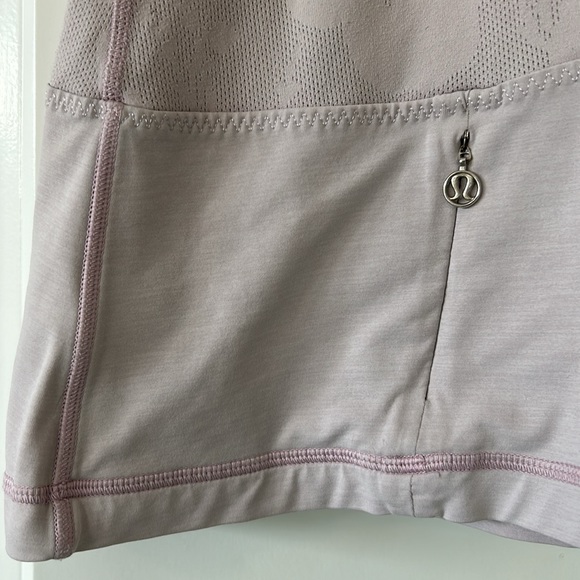 Lululemon Luxtreme Chaturanga Tank w Built in Bra Double Straps, Soft Lavender - Picture 10 of 15